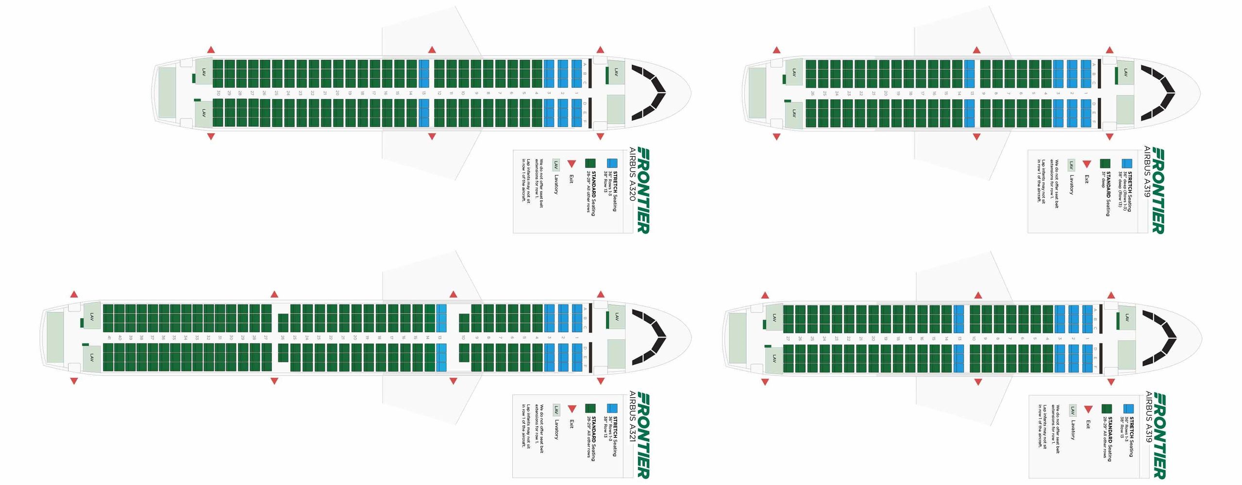 Frontier Plane Seating Chart Are Frontier's Stretch Seats Worth The Money?