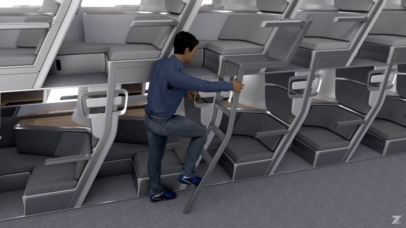 These New Economy Seat Concepts Are Getting Interesting